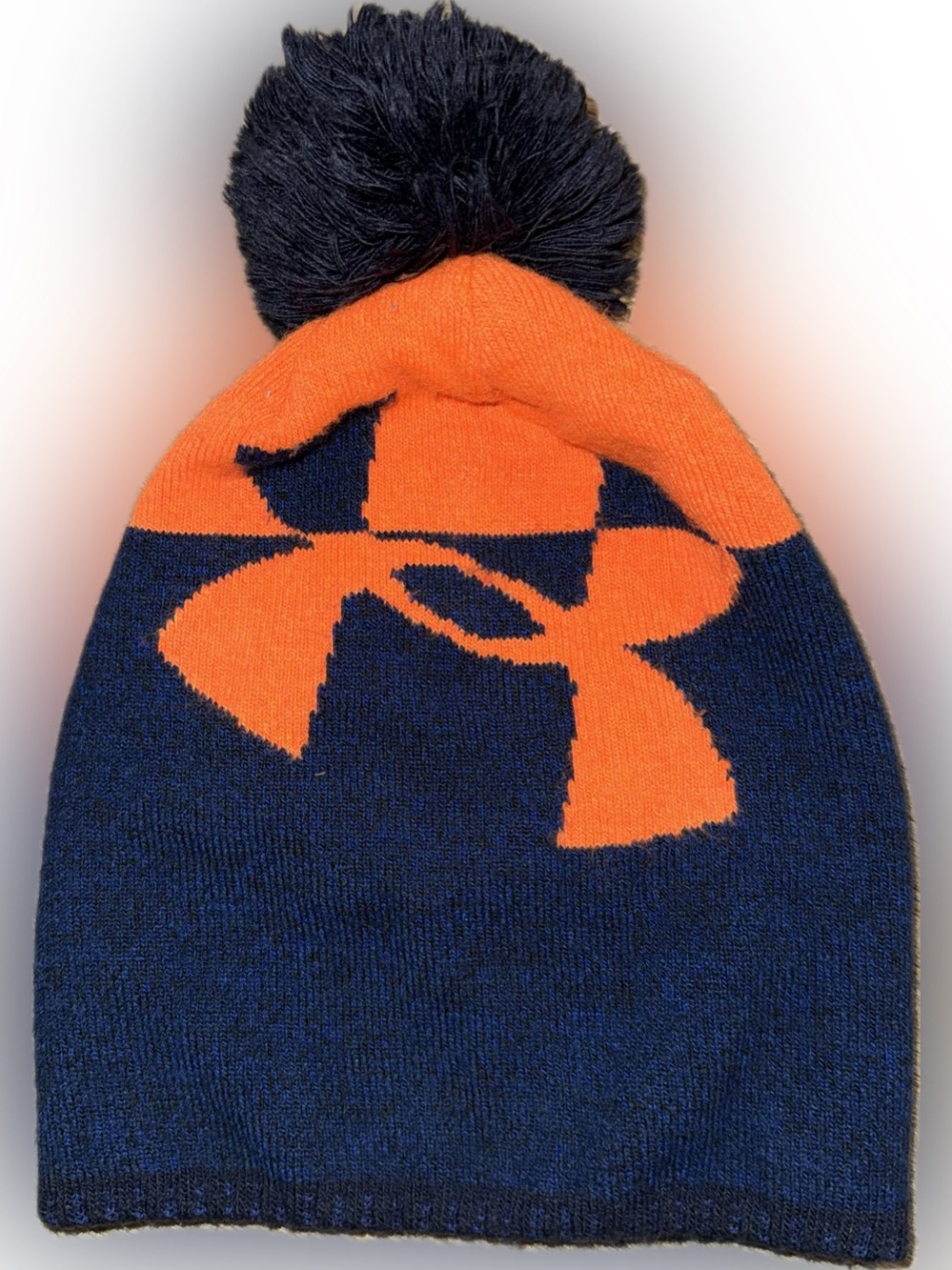 ☀️Under Armour Kids' Two-Tone Beanie with Pom-Pom